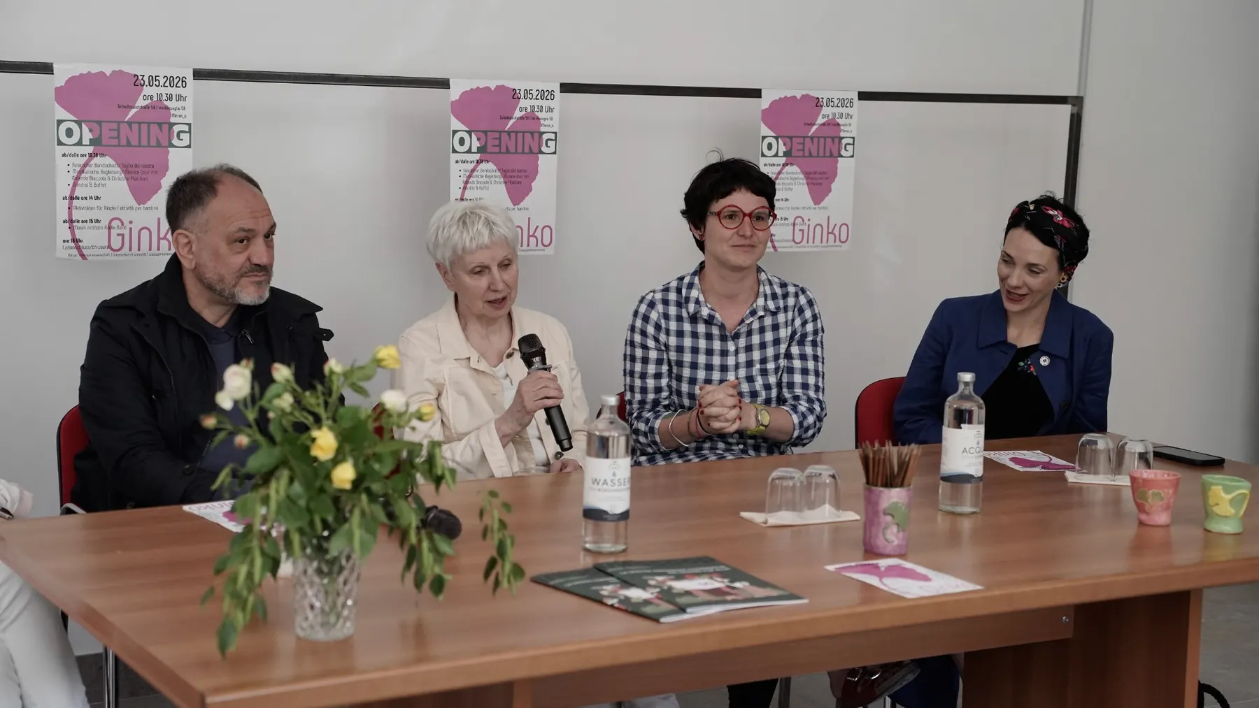 Inaugurazione e tavola rotonda fotografata da Paolo Savio