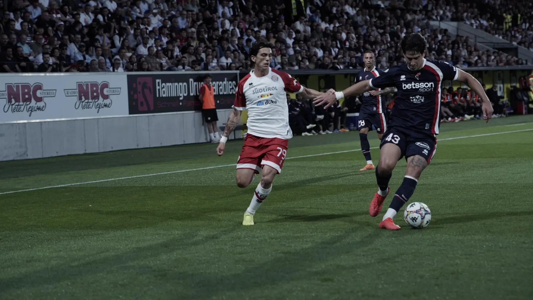 Partita di calcio fotografata da Paolo Savio